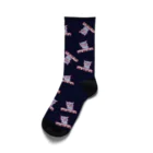 ネコのうーたんになりたいくちばしショップのネコのうーたん黒色みせびらかし専用くつ下♪ Socks
