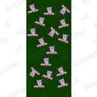 ネコのうーたんになりたいくちばしショップのネコのうーたんドーくつ下みドり色 Socks