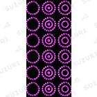 LalaHangeulのハングルぐるぐる　ブラック &ピンク Socks