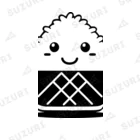 Onigiri-kunのオニギリ君のロングソックス Socks