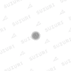 fumikingのフラワーオブライフ90度重ね掛け Socks