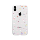 うさぎぶのこまこまうさうさ Soft Clear Smartphone Case