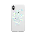 みなのおめめちゃんず Soft Clear Smartphone Case