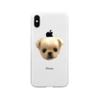 四本足のお友達の四本足のお友達 Soft Clear Smartphone Case