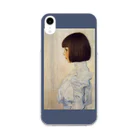 SONOTENI-ARTの001-004　グスタフ・クリムト　『ヘレーネ・クリムトの肖像』　クリア　スマホケース　iPhone XR専用デザイン　CC3 Soft Clear Smartphone Case