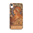 SONOTENI-ARTの014-003　アルフォンス・ミュシャ　『黄道十二宮』　クリア　スマホケース　iPhone XR専用デザイン　CC3 Soft Clear Smartphone Case