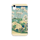 SONOTENI-ARTの003-011　葛飾北斎　『冨嶽三十六景　東海道品川御殿山ノ不二』　クリア　スマホケース　iPhone XR専用デザイン　CC3 Soft Clear Smartphone Case