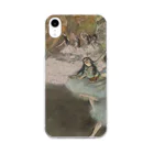 SONOTENI-ARTの007-008　エドガー・ドガ　『On the Stage』　クリア　スマホケース　iPhone XR専用デザイン　CC3 Soft Clear Smartphone Case