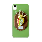 水島ひねの起きている巨大ミジンコ標本 Soft Clear Smartphone Case