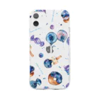 & colorsの星空スイーツ Soft Clear Smartphone Case