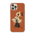 Rigelの江戸の花子供遊び 三番組ゆ組 Soft Clear Smartphone Case