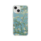SONOTENI-ARTの005-005　ゴッホ　『花咲くアーモンドの木の枝』　クリア　スマホケース　iPhone 13mini/12mini/11Pro専用デザイン　CC4 Soft Clear Smartphone Case