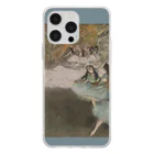 SONOTENI-ARTの007-008　エドガー・ドガ　『On the Stage』　クリア　スマホケース　iPhone 14ProMax/14Plus/13ProMax/12ProMax/11ProMax専用デザイン　CC5-2 Soft Clear Smartphone Case