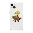 りどるGamesグッズのりどるGamesグッズ Soft Clear Smartphone Case