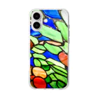 ninja-zOz8i1UTw2hYのステンドグラスに魅せられて Soft Clear Smartphone Case
