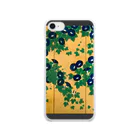 SONOTENI-ARTの002-001　鈴木其一　『朝顔図屏風』　クリア　スマホケース　iPhone SE(2,3)/8/7/6s/6専用デザイン　CC1 Soft Clear Smartphone Case