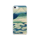 SONOTENI-ARTの003-013　葛飾北斎　『富嶽三十六景　相州梅澤左』　クリア　スマホケース　iPhone SE(2,3)/8/7/6s/6専用デザイン　CC1 Soft Clear Smartphone Case