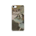 SONOTENI-ARTの007-008　エドガー・ドガ　『On the Stage』　クリア　スマホケース　iPhone SE(2,3)/8/7/6s/6専用デザイン　CC1 Soft Clear Smartphone Case