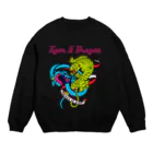 ジョーカーズファクトリー JOKERS FACTORYのTIGER ＆ DRAGON Crew Neck Sweatshirt