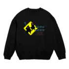 nonaのSLOW DOWN Crew Neck Sweatshirt