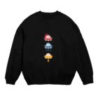 洋服喫茶のUFOのち ハレ・雨・カミナリ Crew Neck Sweatshirt
