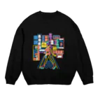 はらわた ちゅん子の30横断 Crew Neck Sweatshirt