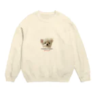 黒猫のチワポメのキコちゃん Crew Neck Sweatshirt