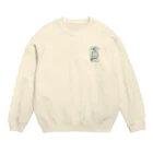 ジーナショップ(たぬき多め)の生ビールたぬき Crew Neck Sweatshirt