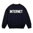 HTMLタグショップのインターネット Crew Neck Sweatshirt