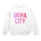 JIMOTOE Wear Local Japanのうきは市 UKIHA CITY Crew Neck Sweatshirt