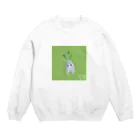 【全盲の絵描き】オバケのタムタムの【全盲の画家】エロ可愛い大根 Crew Neck Sweatshirt