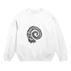 はんこや　のののアネトセラス Crew Neck Sweatshirt