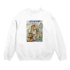 miss-piggyの母は偉大なり Crew Neck Sweatshirt