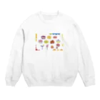 しあわせはおいしいよのJoyeux anniversaire🍎 Crew Neck Sweatshirt