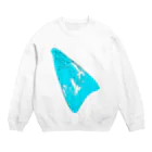 田螺_tanisiの20161212_おんな Crew Neck Sweatshirt