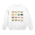TAKUMIX WEB STOREの「Lif-e-Motion」蝶 Crew Neck Sweatshirt