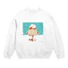 せんちめんたるはやしの思い出のレトロプリン Crew Neck Sweatshirt