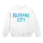 JIMOTOE Wear Local Japanの藤沢市 FUJISAWA CITY Crew Neck Sweatshirt