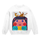 PLUSREDのびぇ子 Crew Neck Sweatshirt