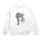 MOGIのLINE DRAWING Crew Neck Sweatshirt
