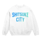 JIMOTOE Wear Local Japanの下野市 SHITSUKE CITY Crew Neck Sweatshirt