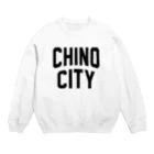 JIMOTOE Wear Local Japanの茅野市 CHINO CITY Crew Neck Sweatshirt
