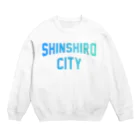 JIMOTOE Wear Local Japanの新城市 SHINSHIRO CITY Crew Neck Sweatshirt
