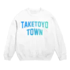 JIMOTOE Wear Local Japanの武豊町市 TAKETOYO CITY Crew Neck Sweatshirt