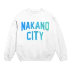 JIMOTOE Wear Local Japanの中野市 NAKANO CITY Crew Neck Sweatshirt