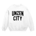 JIMOTOE Wear Local Japanの雲仙市 UNZEN CITY Crew Neck Sweatshirt