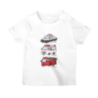 ぼんやり商会 SUZURI店の人の良さそうなサイレンカー3 Regular Fit T-Shirt