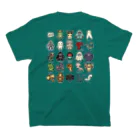 すとろべりーガムFactoryの【バックプリント】 2.5等身 UMA図鑑 Regular Fit T-Shirtの裏面