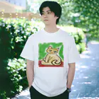 インスピレーションストア(ФωФ)のにゃんこ Regular Fit T-Shirt