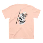 ふくふく商店の２０２３年卯年干支「うさぎ武者」 Regular Fit T-Shirtの裏面